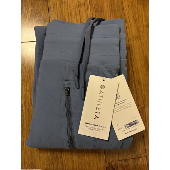 Athleta Trekkie North Jogger Pant Womens Plus Sz 26 Cottage Blue NWT$89 Gorpcore - Picture 4 of 4